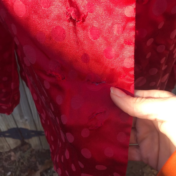 Red small Kathryn button up - Picture 7 of 15